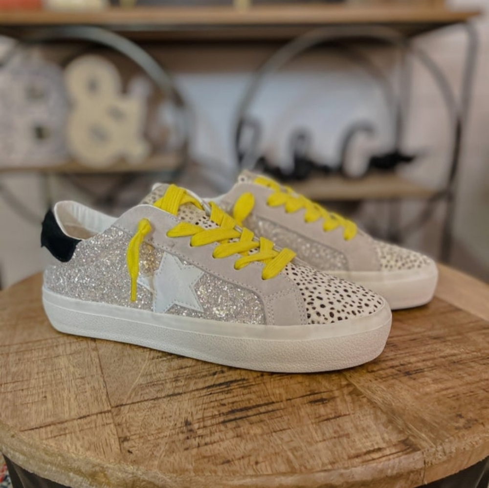 Ventage Havana Glitter & Spot Hailey Sneaker
